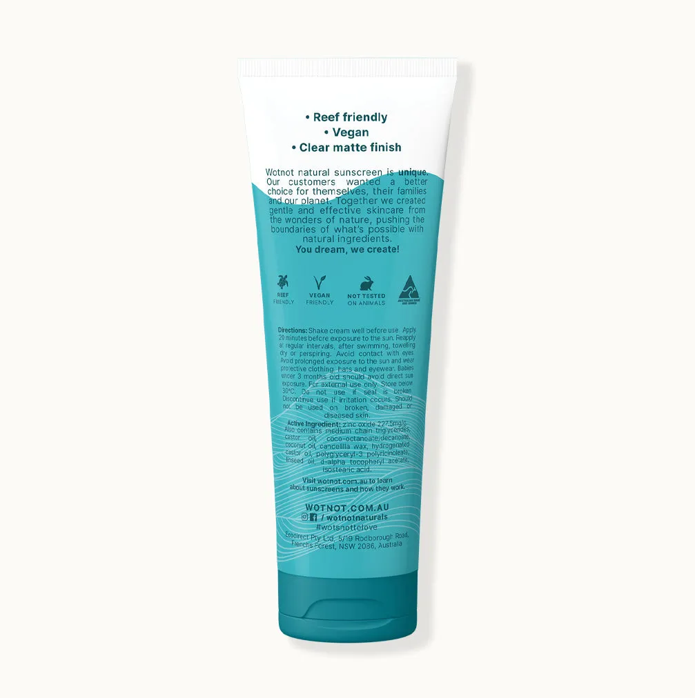 50 SPF Zinc Sunscreen
