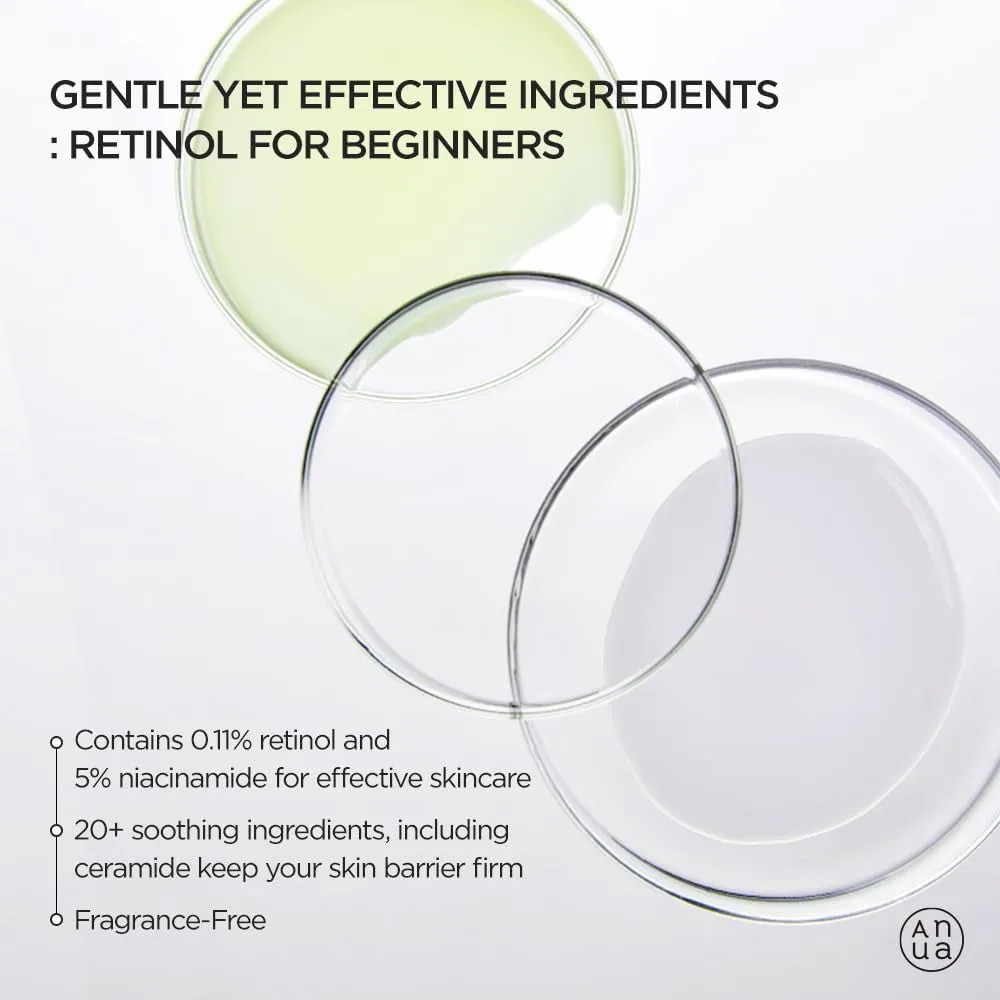 ANUA retinol 0.3%   niacin renewing serum سيروم الريتنول والنياسين من انوا