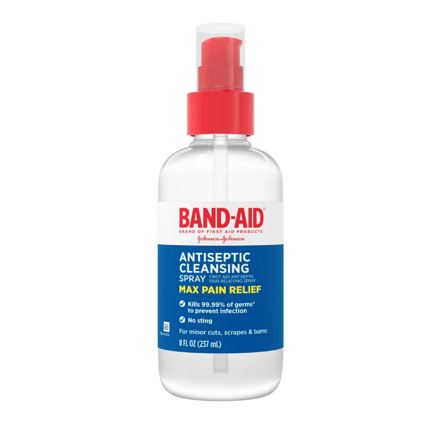 Band-Aid Antiseptic Cleansing Spray 8oz