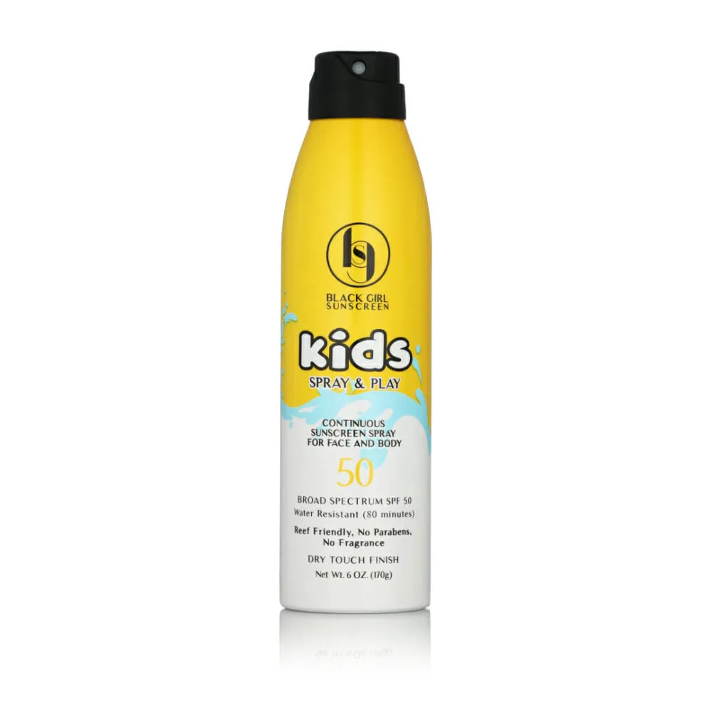 Black Girl Sunscreen Kids Spray SPF 50