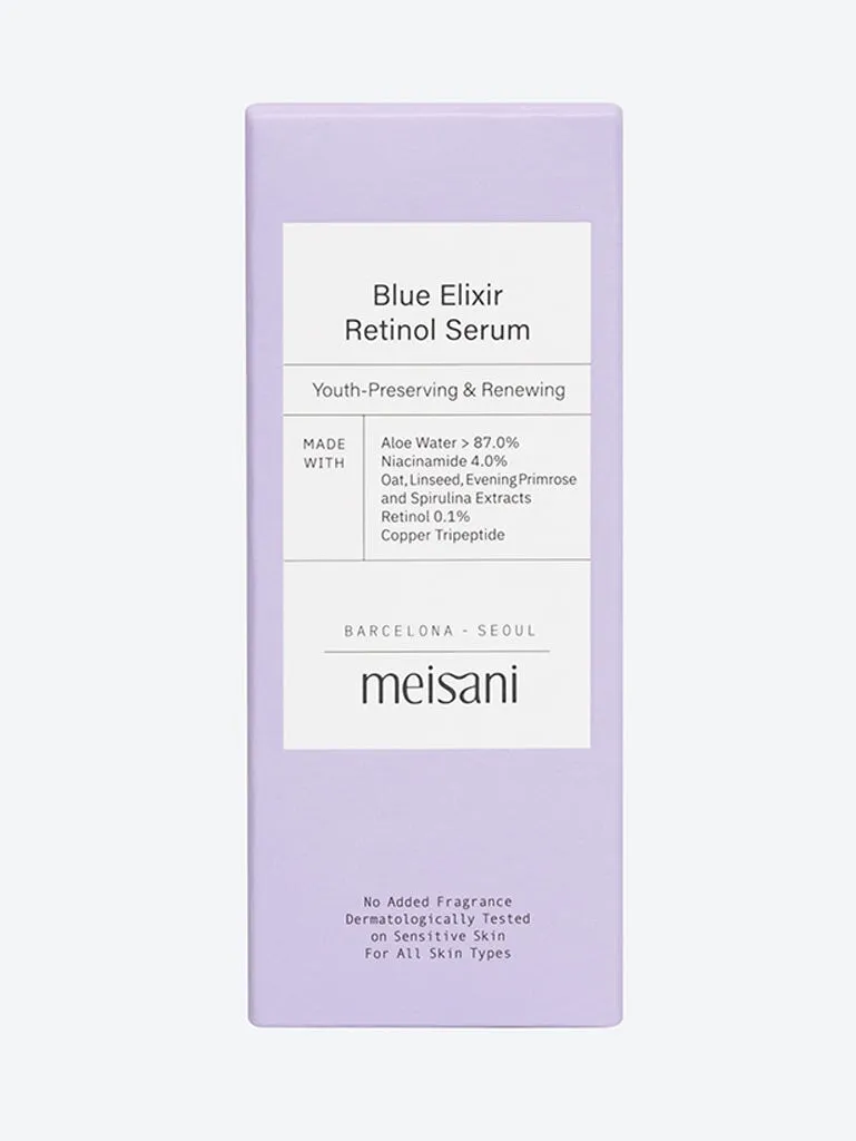 Blue elixir retinol serum 15ml