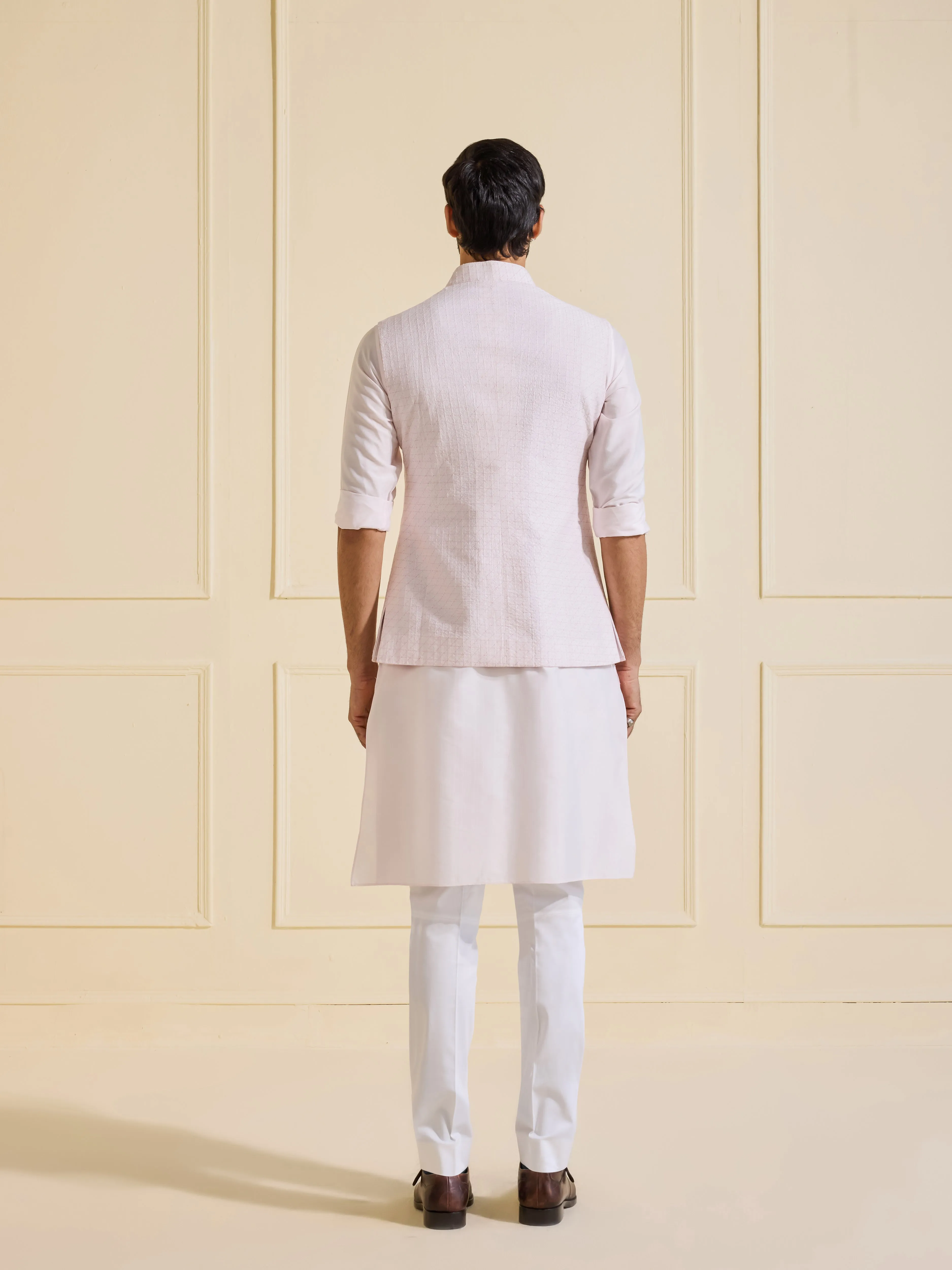 BLUSH ESSENCE: THE MODERN FLAIR WAISTCOAT