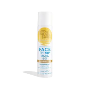 Bondi Sands Fragrance Free Sunscreen Face Mist SPF 50  60g