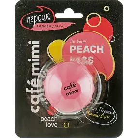 Cafe Mimi Peach Kiss Lip Balm 8 ML