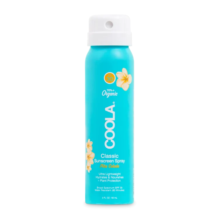 COOLA Classic Body Organic Sunscreen Spray SPF 30 - Pina Colada (Travel Size)