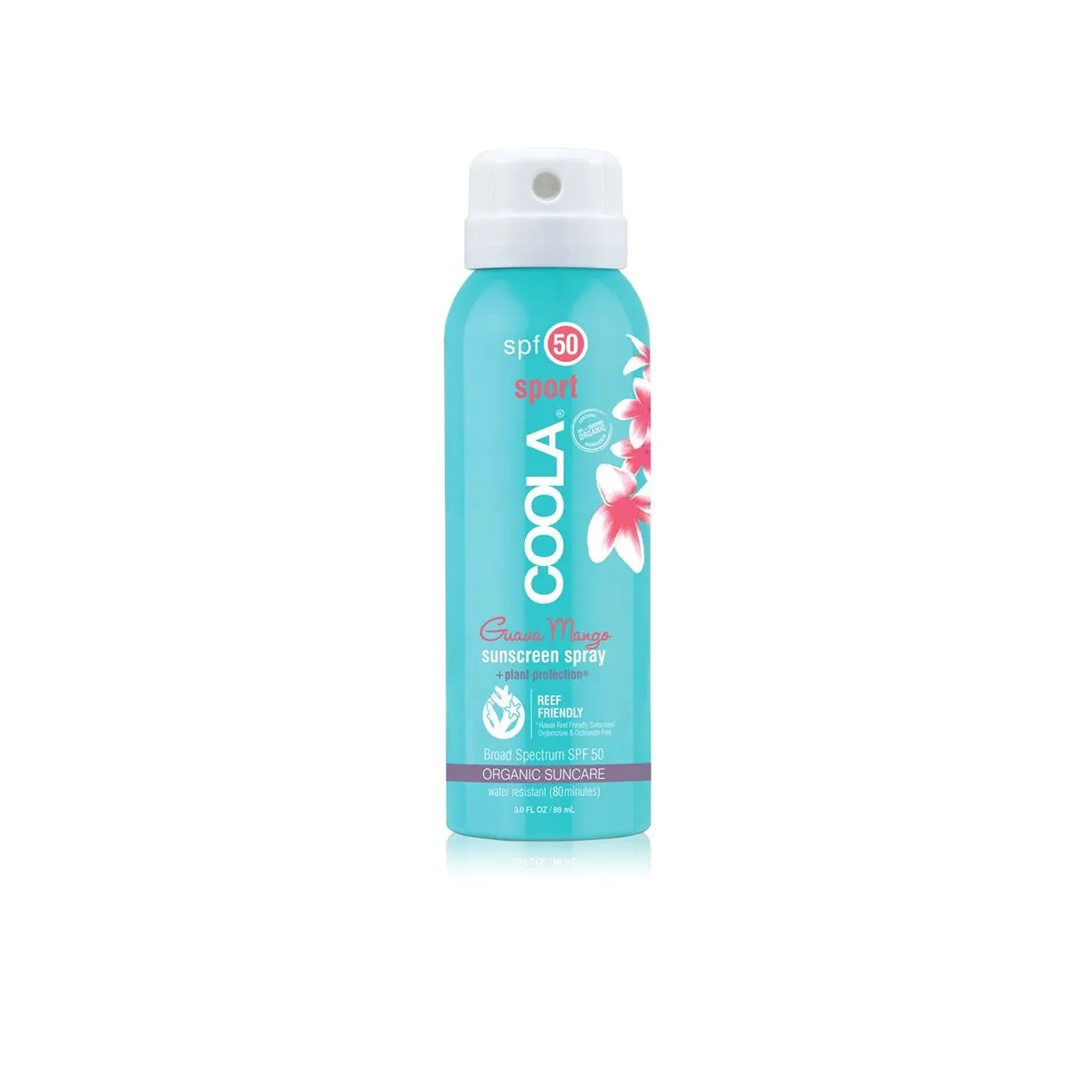 Coola Classic Body Organic Sunscreen Spray SPF 50 - Guava Mango