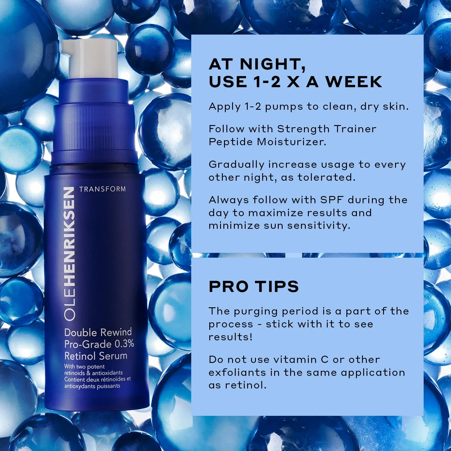 Double Rewind 0.3% Pro-Grade Retinol Serum