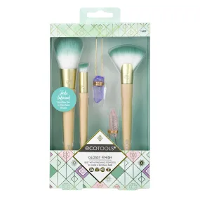ECO TOOLS - Glossy Finish Brush Kit - 3 Count