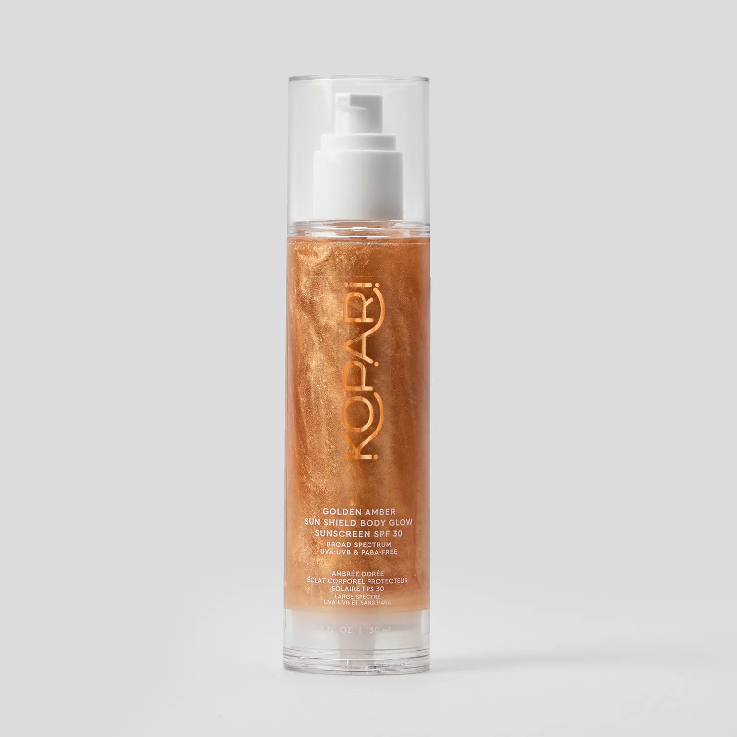 Golden Amber Sun Shield Body Glow Sunscreen SPF 30