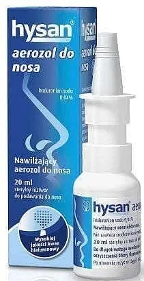 HYSAN nasal spray care 10ml, sodium hyaluronate, 2% dexpanthenol