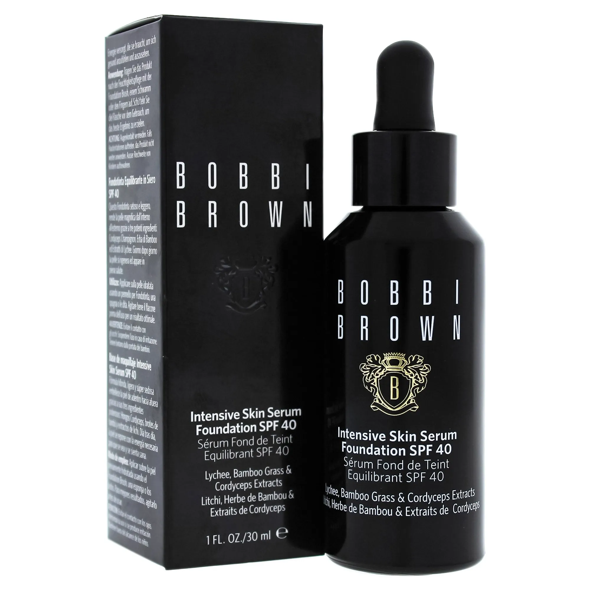 Intensive Skin Serum Foundation SPF 40 - N-052 Natural by Bobbi Brown for Women - 1 oz Foundation