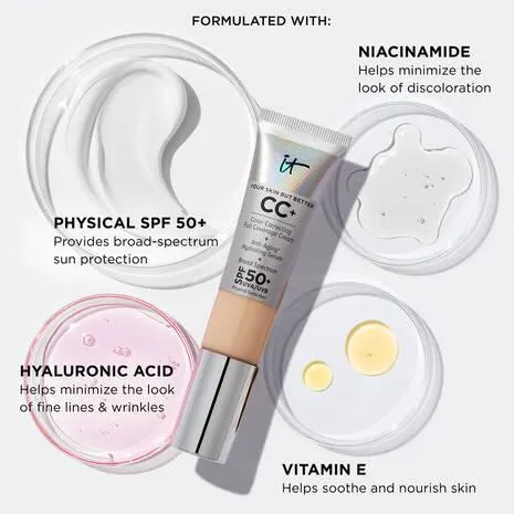 It Cosmetics Cc  Cream With Spf 50  (Neutral Medium)