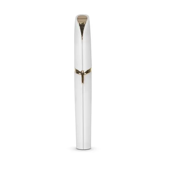 Mini Electric Hair Trimmer Pen for Flawless Brows with built-in light