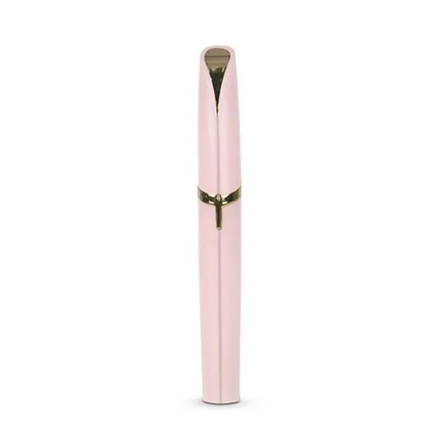Mini Electric Hair Trimmer Pen for Flawless Brows with built-in light