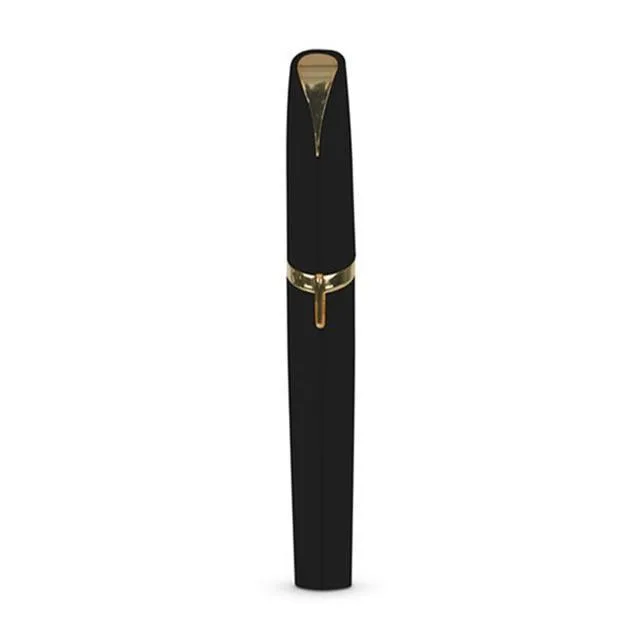 Mini Electric Hair Trimmer Pen for Flawless Brows with built-in light