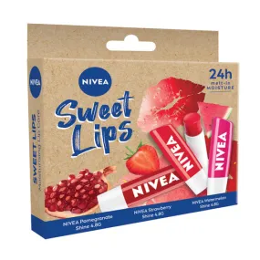Nivea Sweet Lips Gift Pack 3 Piece Set
