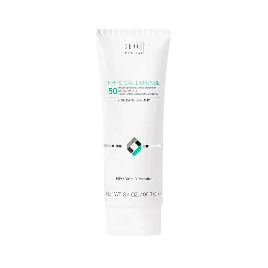 Obagi SUZANOBAGIMD Physical Defense Tinted Broad Spectrum Mineral Sunscreen SPF 50