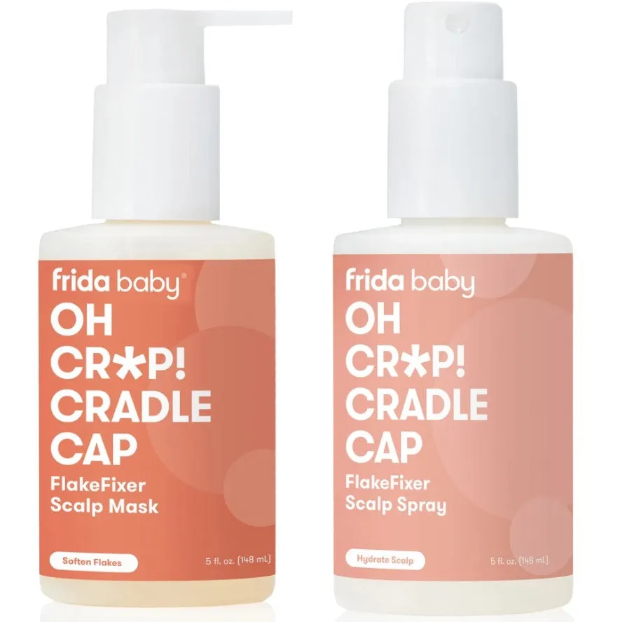 Oh Cr*p! Cradle Cap Flake Fixer Scalp Spray   Scalp Mask Duo