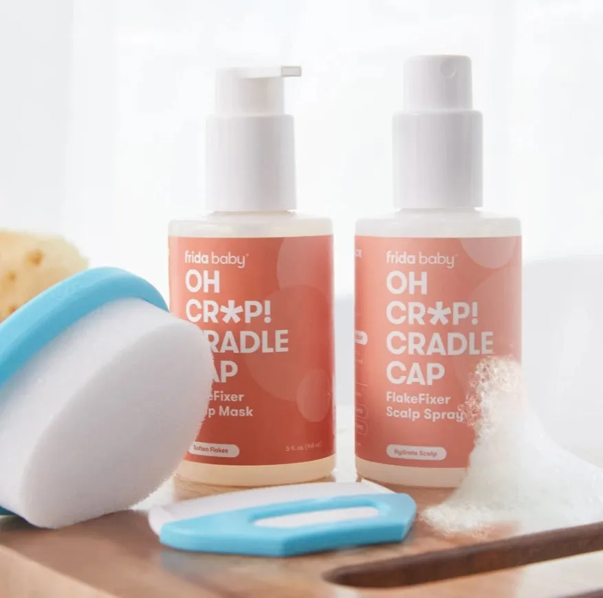Oh Cr*p! Cradle Cap Flake Fixer Scalp Spray   Scalp Mask Duo