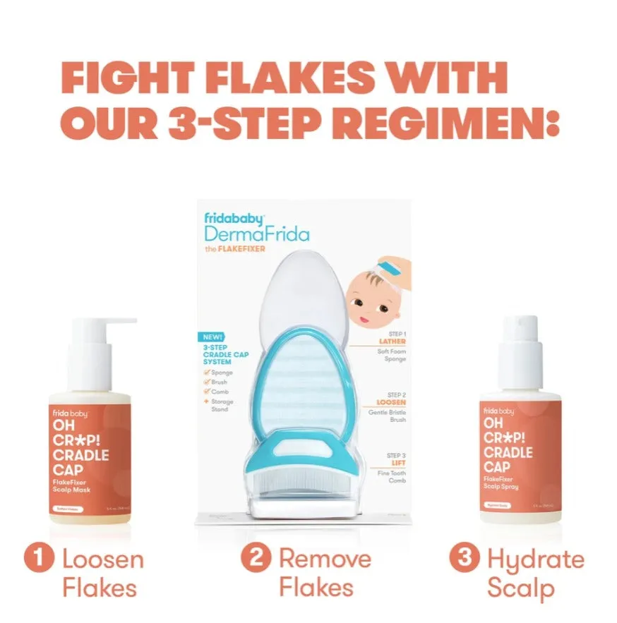 Oh Cr*p! Cradle Cap Flake Fixer Scalp Spray   Scalp Mask Duo
