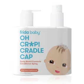 Oh Cr*p! Cradle Cap FlakeFixer Scalp Spray   Scalp Mask Duo