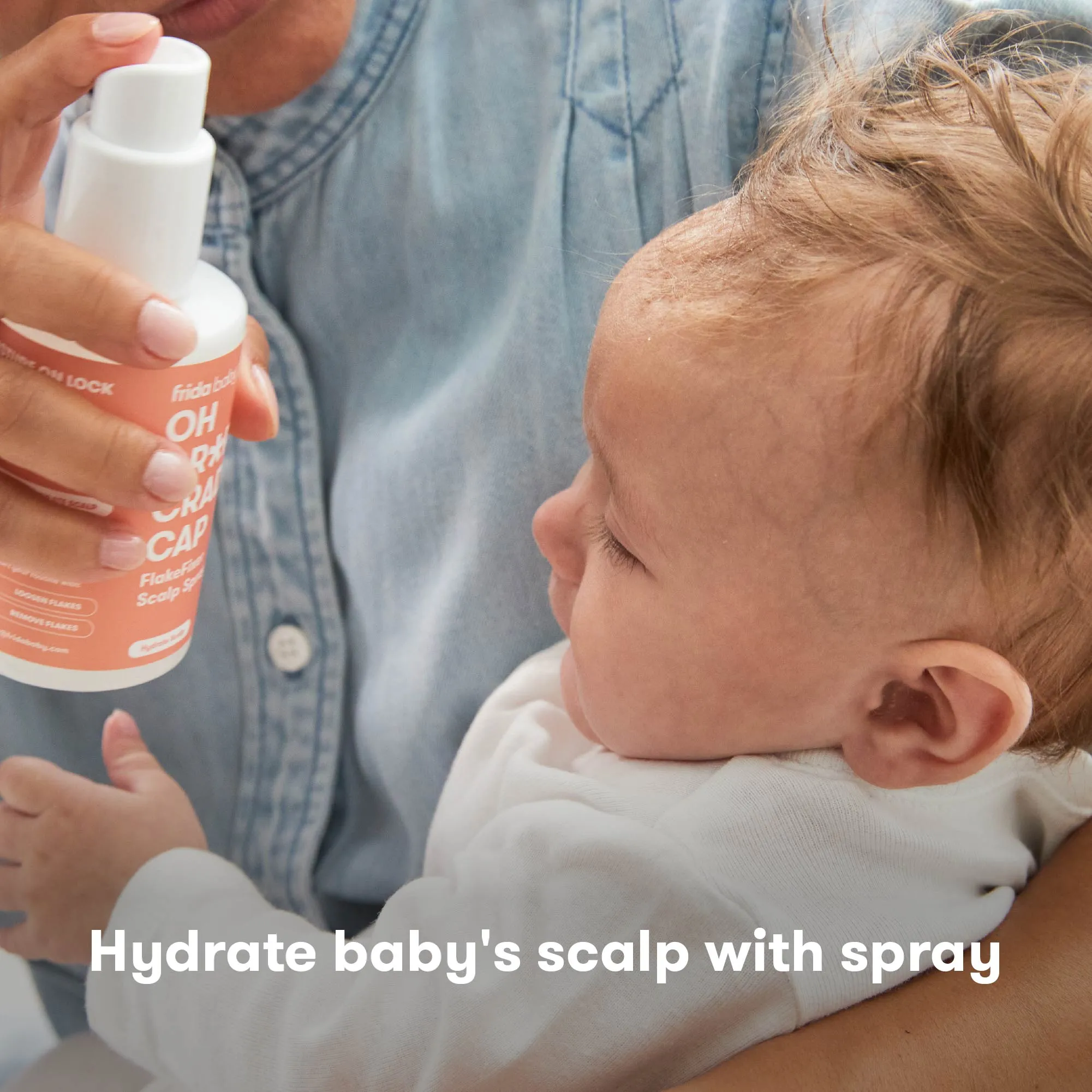 Oh Cr*p! Cradle Cap FlakeFixer Scalp Spray   Scalp Mask Duo