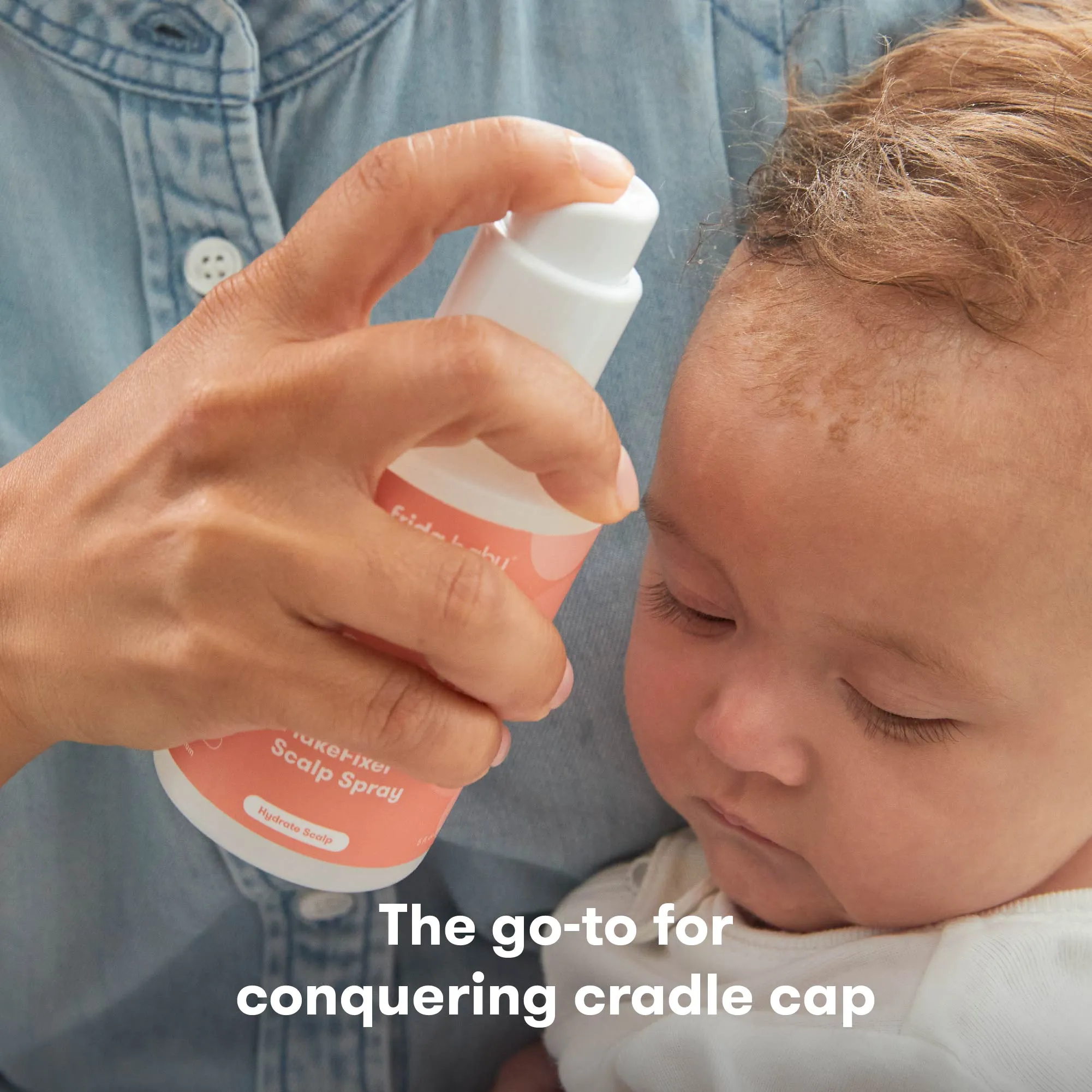 Oh Cr*p! Cradle Cap FlakeFixer Scalp Spray   Scalp Mask Duo