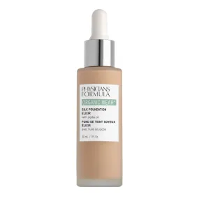 PHYSICIANS FORMULA - Organic Wear Silk Foundation Elixir Fair to Light - 1 fl oz (30 ml)