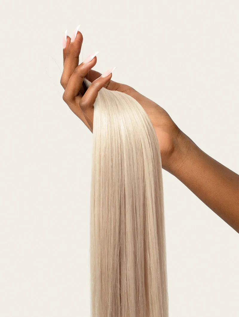 Platinum Blonde, 20" Classic Clip-In Hair Extensions, #300P | 220g