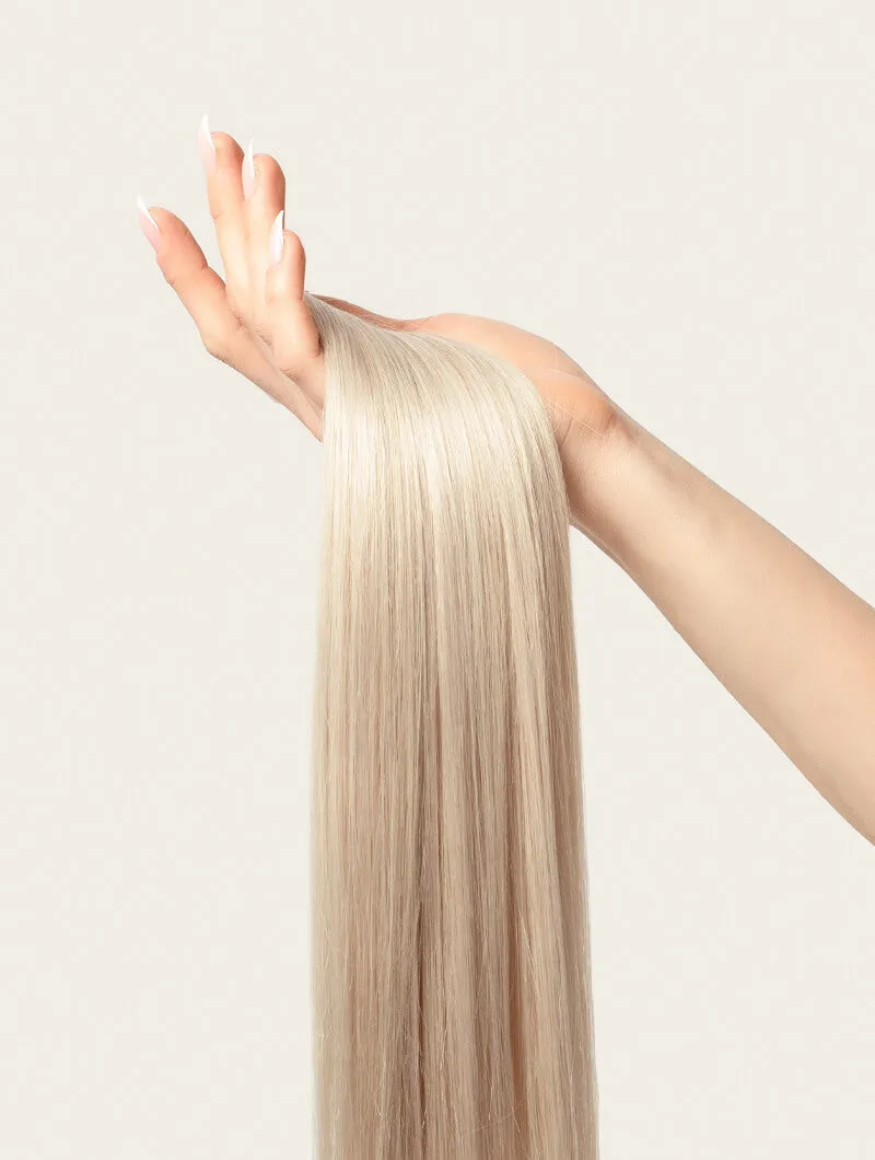 Platinum Blonde, 20" Classic Clip-In Hair Extensions, #300P | 220g