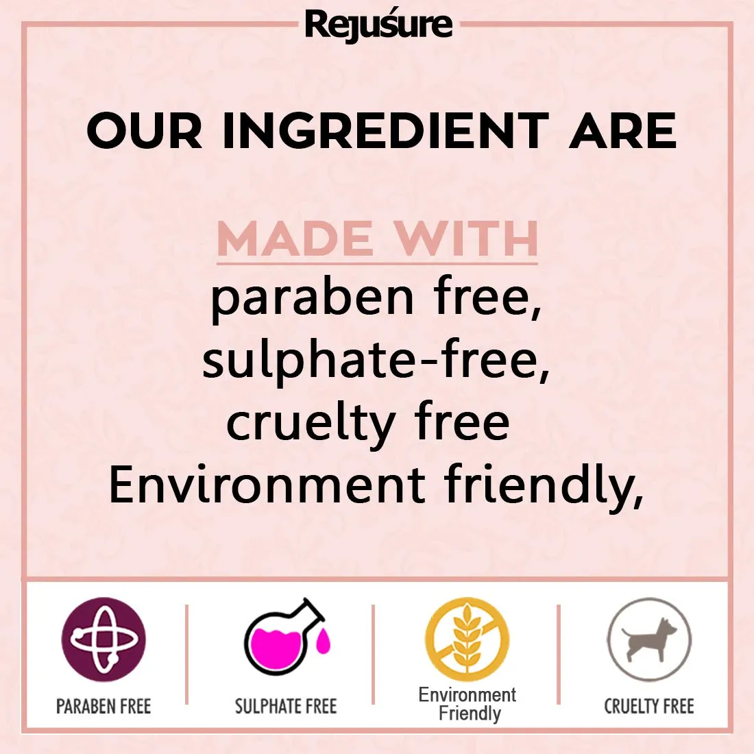 Rejusure Collagen Peptide Face Serum for Enhance Skin Elasticity, Anti Wrinkles, Antiaging, Improves Skin Texture, Deep Moisturization of Skin - 30ml (Pack of 5)