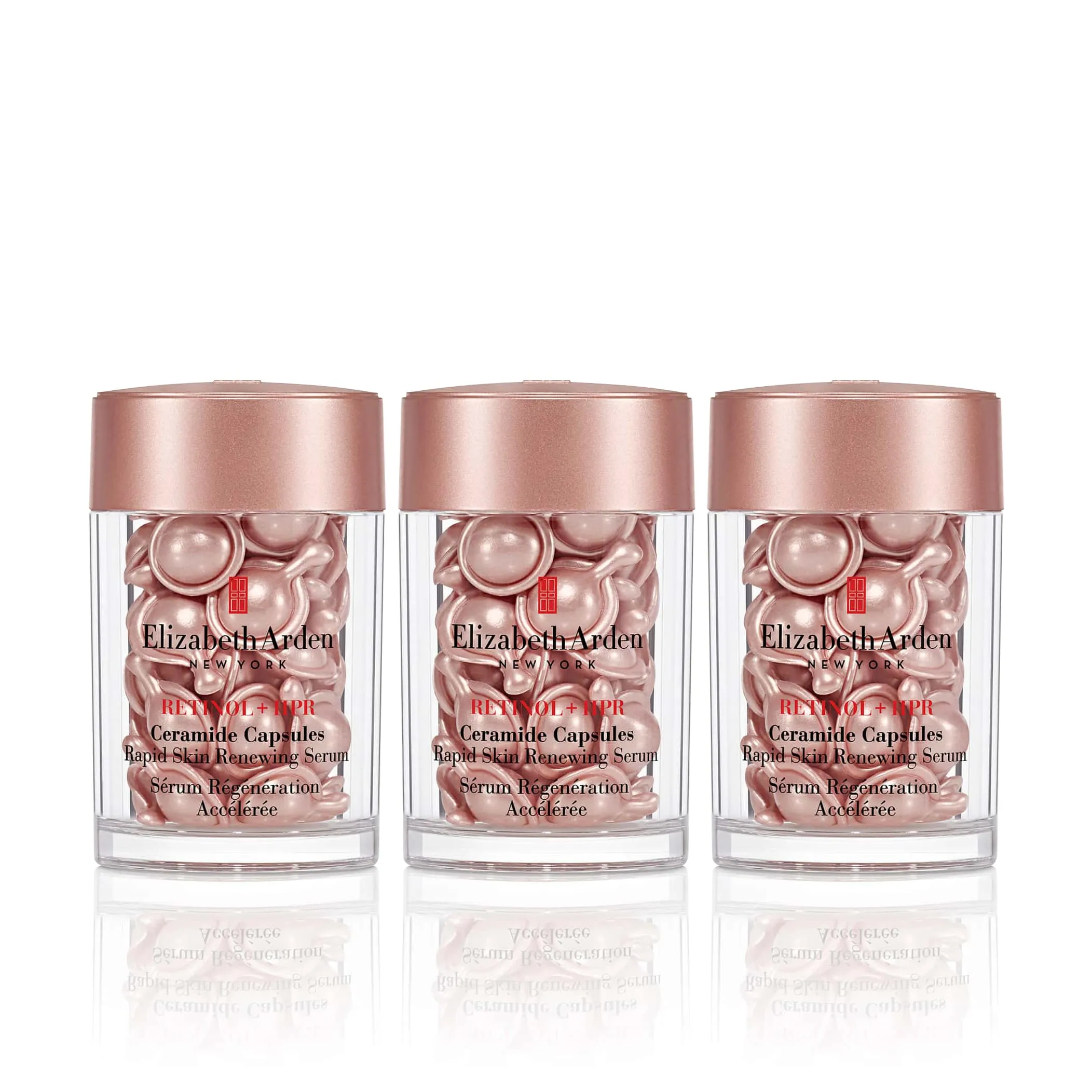 Retinol   HPR Ceramide Capsules Rapid Skin Renewing Serum Set 90 Pieces
