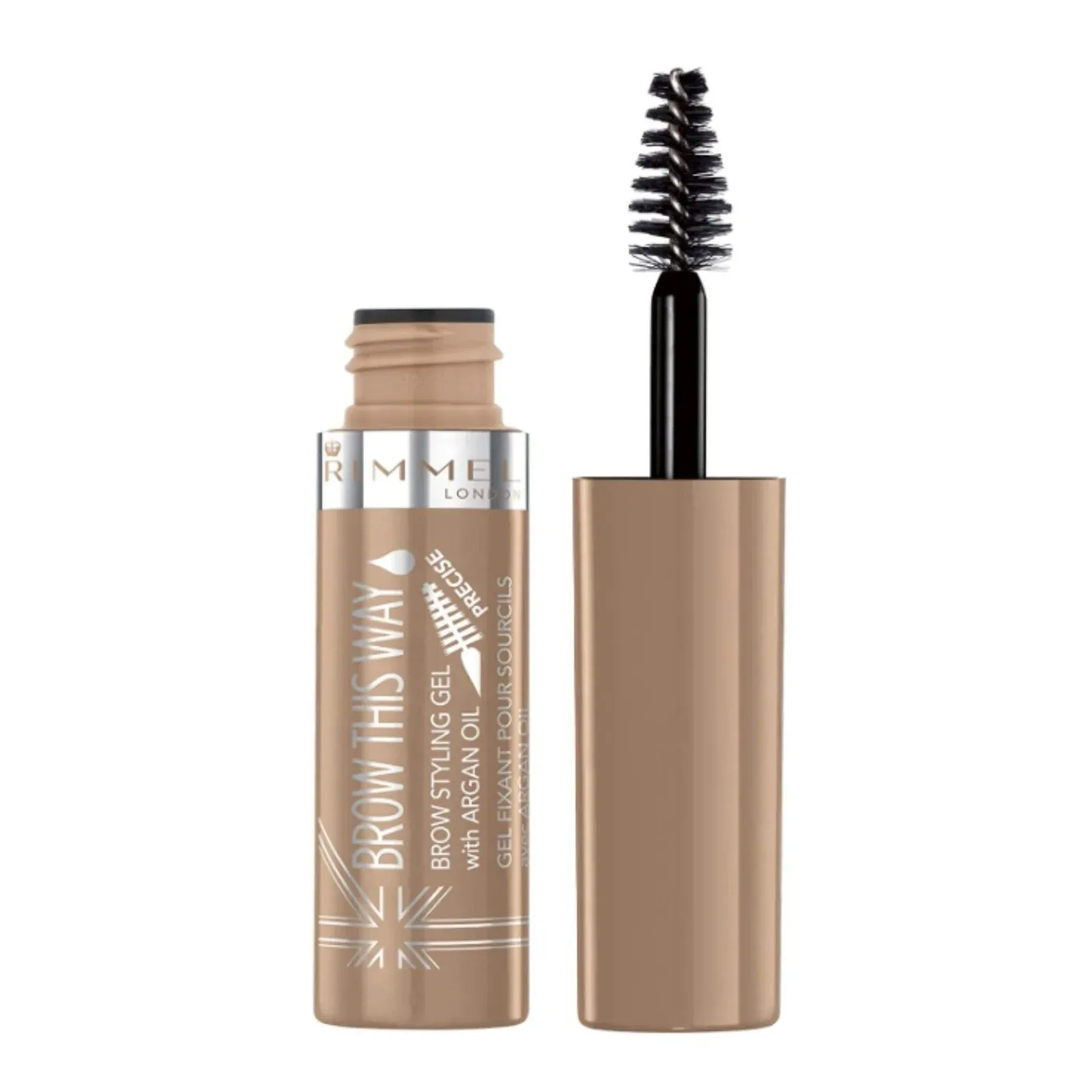 Rimmel London Brow This Way Styling With Argan Oil Eyebrow Gel 001 Blonde