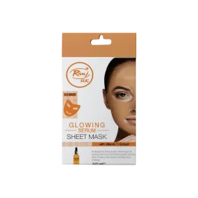 RIVAJ GLOWING SERUM SHEET MASK 3PCS 25ML