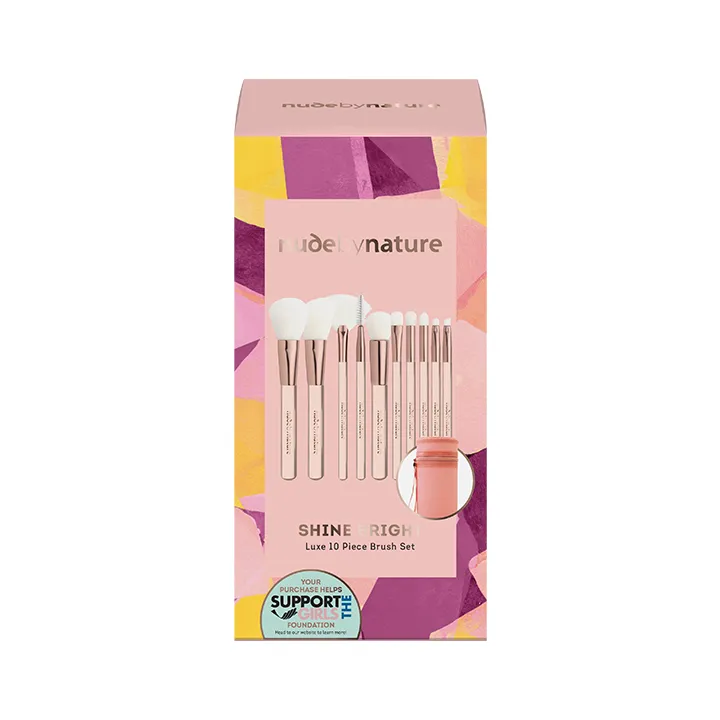 Shine Bright | Luxe 10 Piece Brush Set