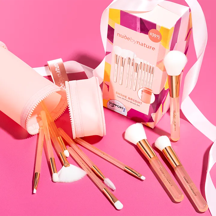 Shine Bright | Luxe 10 Piece Brush Set