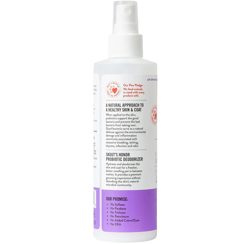 Skout's Honor Probiotic Lavender Dog Deodorizer, 8-oz