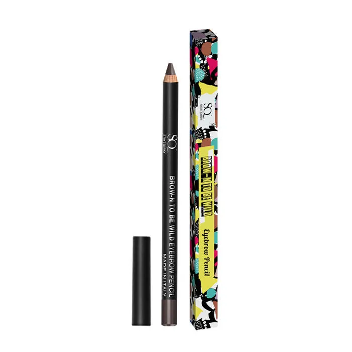 Stay Quirky Eyebrow Pencil|For Fuller Brows| Smudge Free - Brow-n To Be Wild Fierce Brown 2 (1.2g)