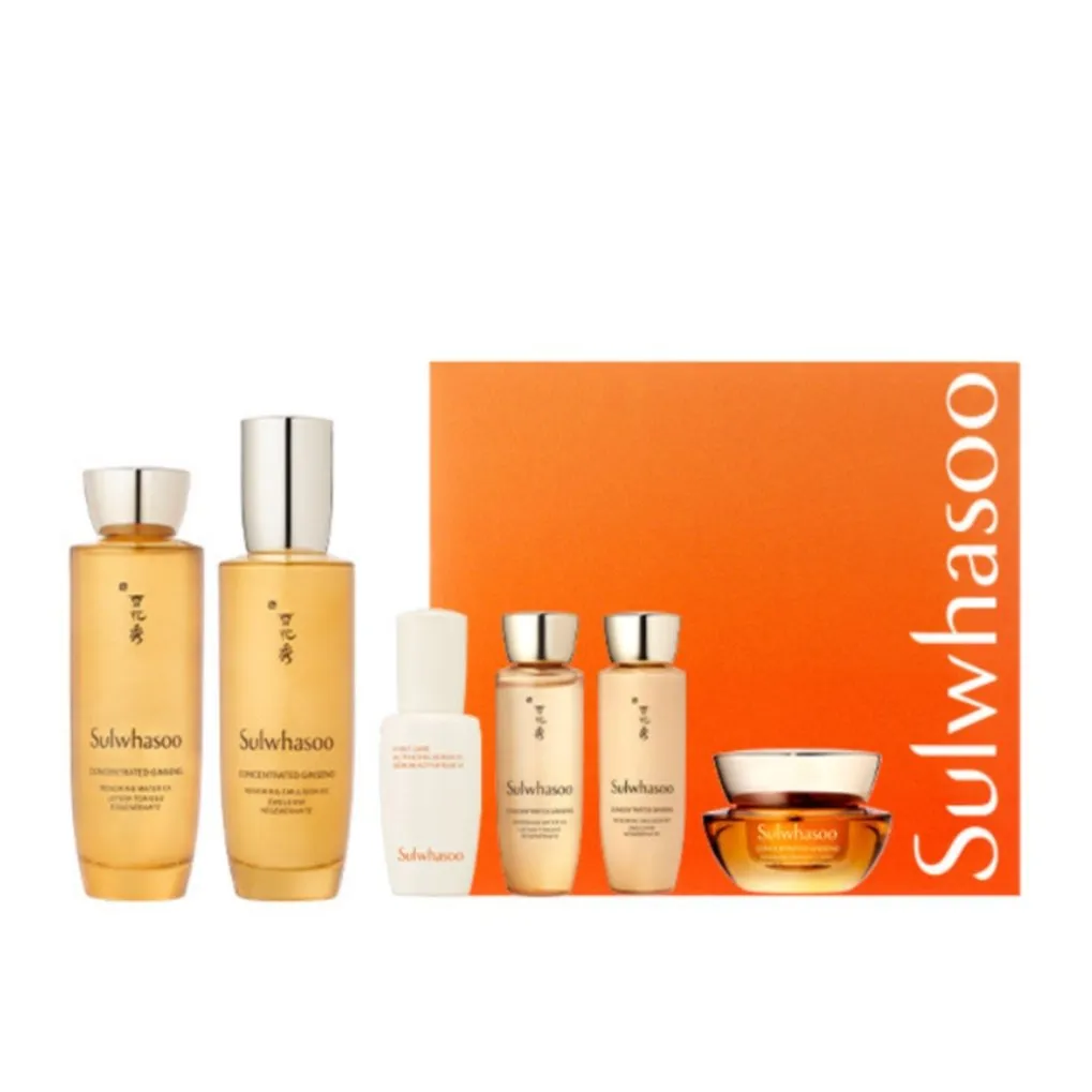 Sulwhasoo Concetrated Ginseng Daily routine Set (6 Items)