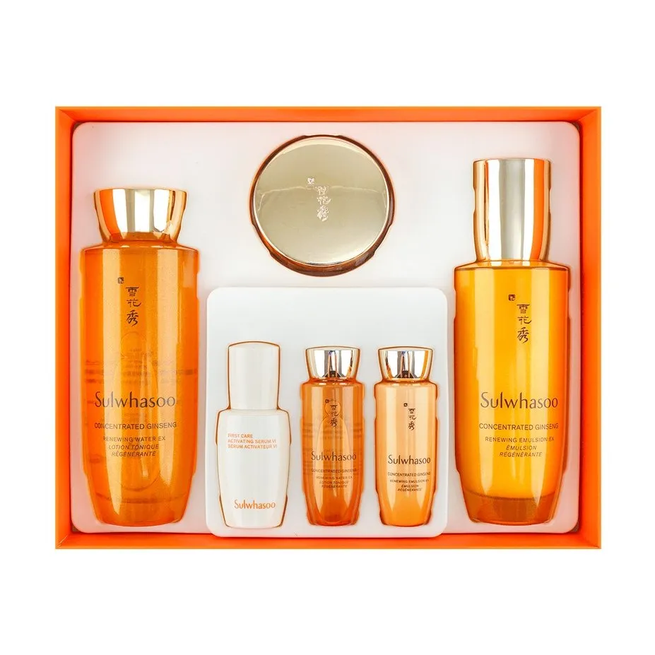 Sulwhasoo Concetrated Ginseng Daily routine Set (6 Items)