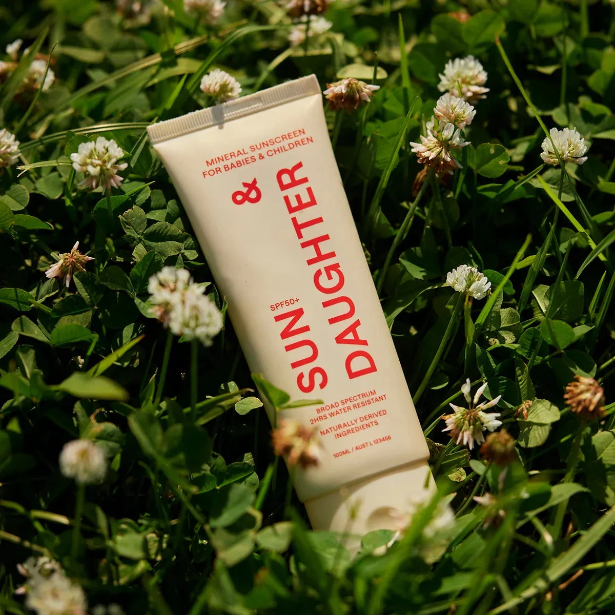 sun & daughter spf50  mineral sunscreen - babies & kids