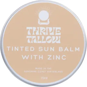 Thrive Tallow Tinted Sun Balm with Zinc 70ml