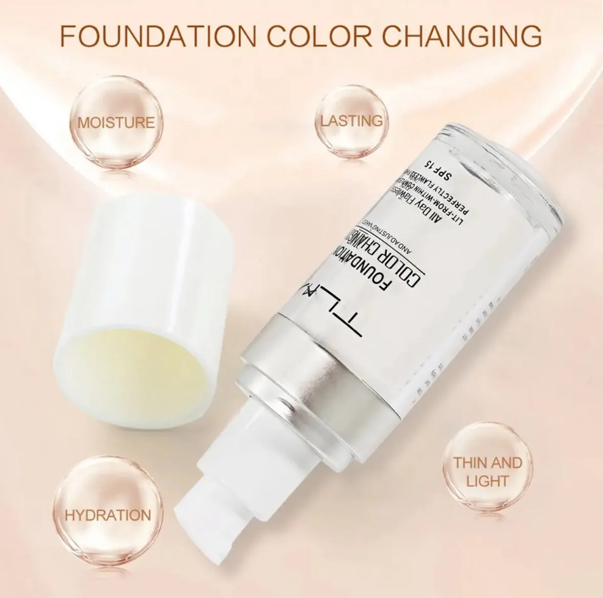 TLM Color Changing Foundation