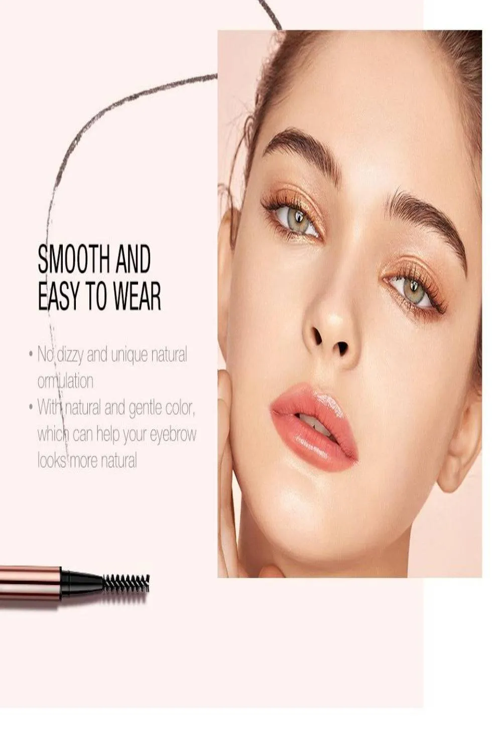 Ultra-fine Triangle Eyebrow Pencil Brow Definer - 6 Colors