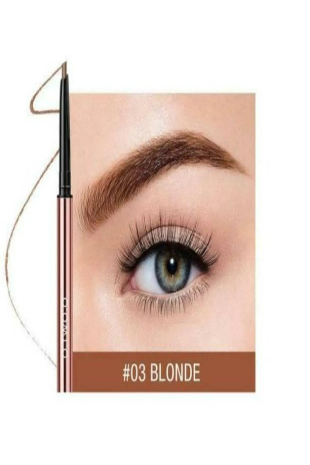 Ultra-fine Triangle Eyebrow Pencil Brow Definer - 6 Colors