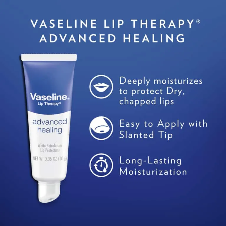Vaseline Lip Therapy Lip Balm Tube Original 10G