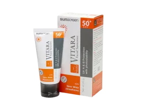 VITARA Facial Suncreen SPF50  25g/Tube