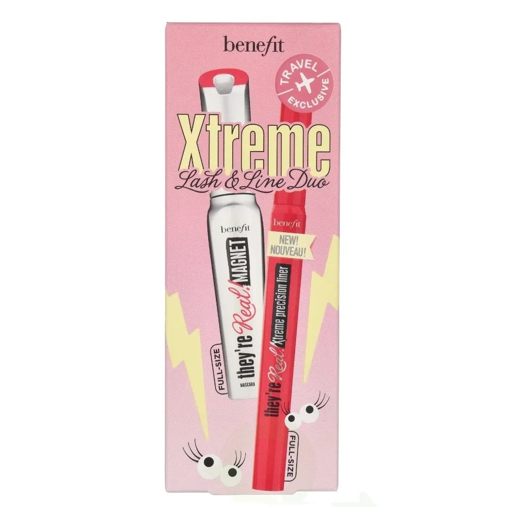Xtreme Lash & Line Duo zestaw ekstremalnie wydłużający tusz do rzęs 9g   eyeliner w pisaku 0.35ml